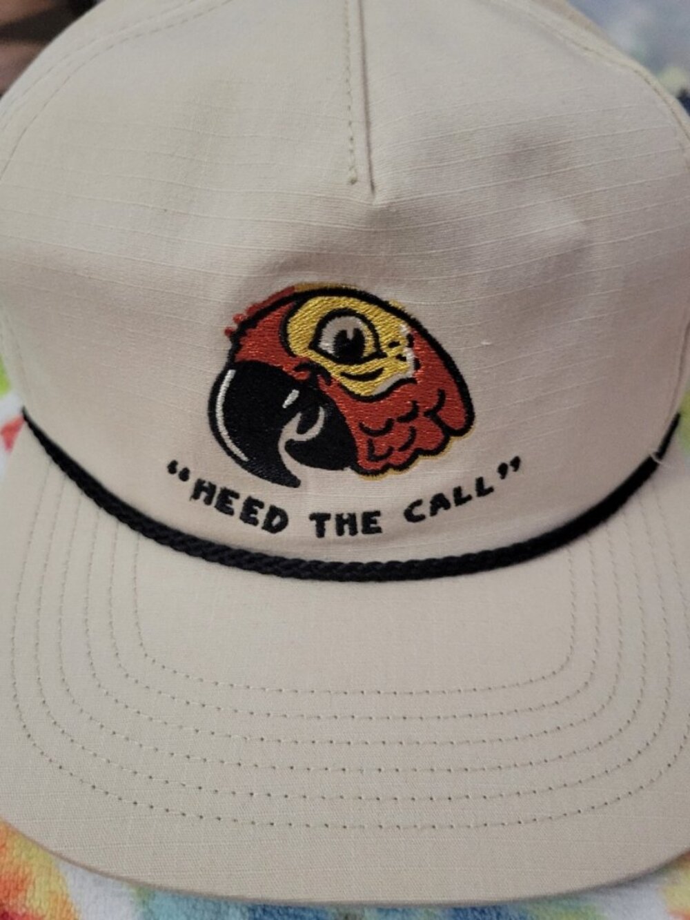 Howler Brothers Heed the Call Unstructured Rope Hat (Parrott Head)
